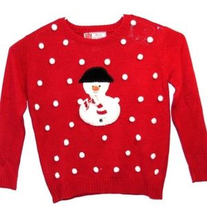 Ugly Christmas Snowman Sweater